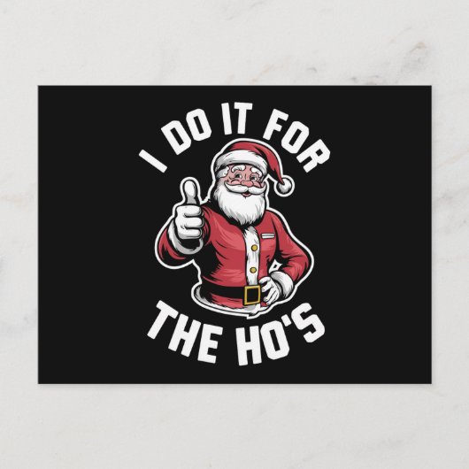 Ich tue es für Weihnachten in Hos Santa Claus (Vorderseite)