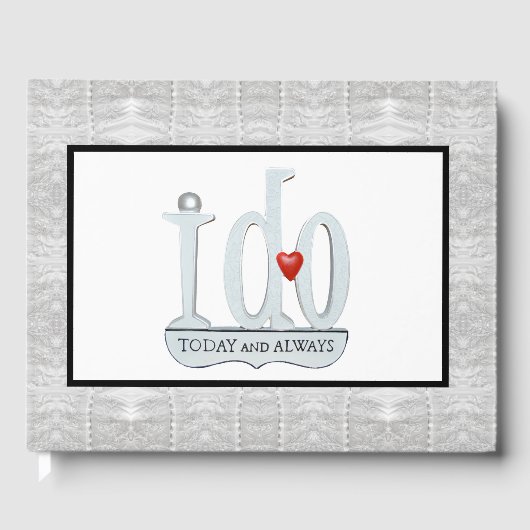 Ich tue heute und immer gästebuch (Vorderseite)