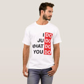 Ich tue Judo… T - Shirt (Vorne ganz)