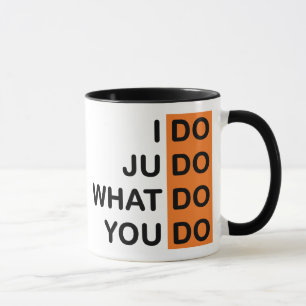 Ich tue Judo… Wecker-Tasse Tasse