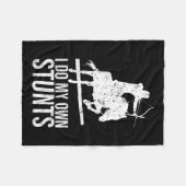 Ich tue mein eigenes Shirt mit Stunts Arc Fleecedecke (Vorderseite (Horizontal))