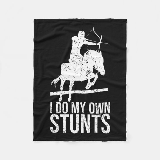 Ich tue mein eigenes Shirt mit Stunts Arc Fleecedecke (Vorderseite)