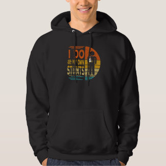 Ich tue meine eigenen Stunts Funny bald gut bekomm Hoodie
