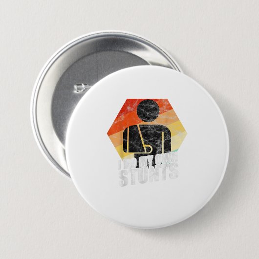 Ich tue meine eigenen Stunts gebrochene Arm-Verlet Button (Vorne & Hinten)