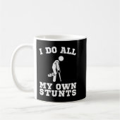Ich tue meine eigenen Stunts Leg bald gut werden F Kaffeetasse (Links)