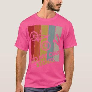 Ich tue meine eigenen Stunts Mountainbike Funny Bi T-Shirt