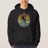 Ich tue meine eigenen Stunts Skifahrer-Verletzunge Hoodie (Vorderseite)