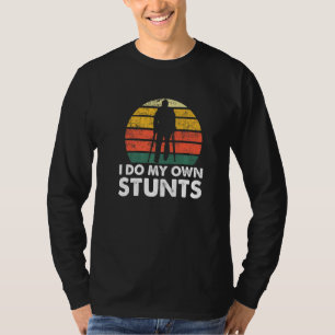 Ich tue meinen eigenen Stuntverletzungsarm gebroch T-Shirt