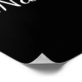 Ich tue Nägel Manicure Poster (Ecke)