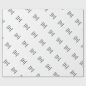 Ich tue nicht Furz Geschenkpapier (Flach)