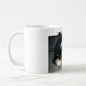 Ich tue nicht Morgen - australische Schäfer-Tasse Kaffeetasse (Links)