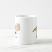 Ich tue nicht Morgen Kaffeetasse (Mittel)