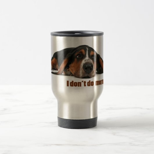 Ich tue nicht Morgen Reisebecher (Mittel)