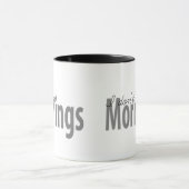 Ich tue nicht Morgen-Tasse Tasse (Zentrum)