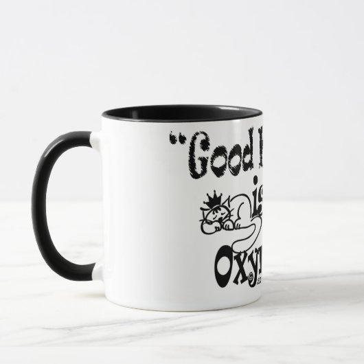 Ich tue nicht "tue" Morgen! Tasse (Links)