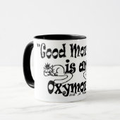 Ich tue nicht "tue" Morgen! Tasse (Vorderseite Links)