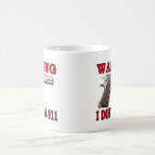 Ich tue nicht wähle 911 kaffeetasse (Mittel)