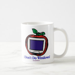 Ich tue nicht Windows! Kaffeetasse