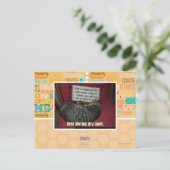 Ich tue nur meinen Teil. Postkarte (Stehend Vorderseite)