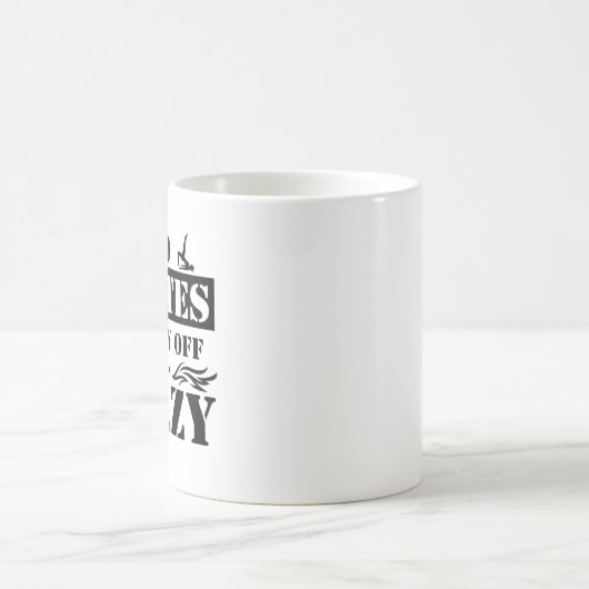 Ich tue Pilates, um das verrückte, lustige Zitat a Kaffeetasse (Mittel)