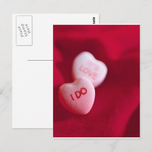 Ich tue postkarte (Vorne/Hinten)