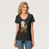 Ich tue so, als wäre ich ein Geist-Rex-Jack O' Lan T-Shirt (Vorderseite Vollansicht)