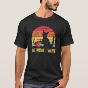 Ich tue, was ich Cat Pet essenziell Gewollt habe T-Shirt