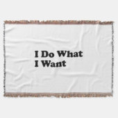 Ich tue, was ich Gewollt habe Decke (Vorderseite)