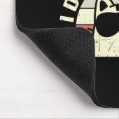 Ich tue, was ich Gewollt habe Mousepad (Ecke)