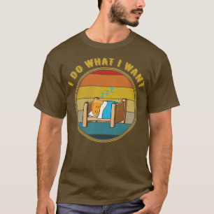 Ich tue, was ich Gewollt Hühnchen Nugget Schlafstö T-Shirt