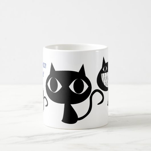 ICH TUE, WAS ICH LUSTIGE CAT-KAFFEE-TASSE WILL KAFFEETASSE (Mittel)