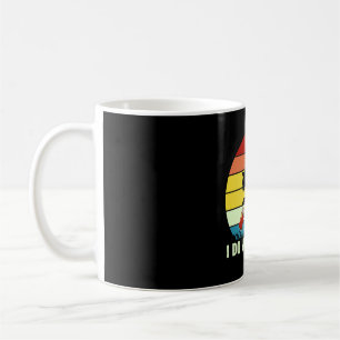 Ich tue, was ich lustige Vintage Schwarze Katze Ge Kaffeetasse