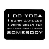 Ich tue Yoga Magnet (Horizontal)