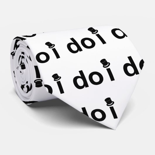 Ich tue (Zylinder) Krawatte (Gerollt)