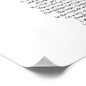 "ICH TUN" KUNDENBAR POSTER (Ecke)