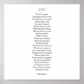 ICH TUN POSTER (Vorne)