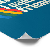 Ich Typ sagte Friendly Raider Spruch Poster (Ecke)