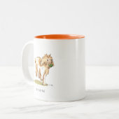 "Ich u. mein Ball" Cockapoo zwei tonten Tasse (Vorderseite Links)