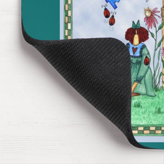 Me & my garden mousepad (Ecke)