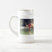 ICH u. MEIN Schatten-Stein Bierglas (Links)