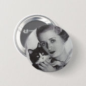 Ich u. meine Katze Button (Vorne & Hinten)