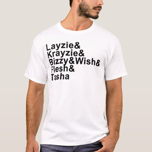 Ich u. Sie u. Knochen (schwarze Beschriftung) T-Shirt (Vorderseite)