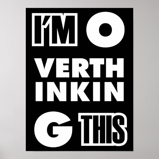 Ich überdenke das poster (Vorne)