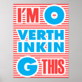 Ich überdenke das, poster (Vorne)