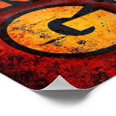 Ich überdenke dieses komische Zitat Sarkasmus Poster (Ecke)