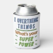 Ich überdenke Dinge Dosenkühler (Kanne Vorderseite)