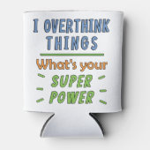 Ich überdenke Dinge Dosenkühler (Vorderseite)