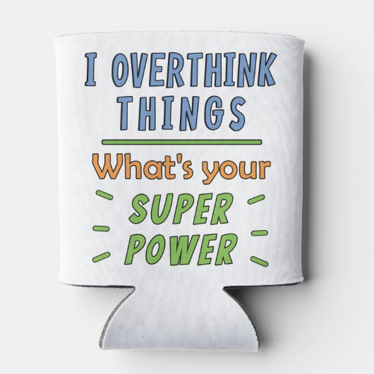 Ich überdenke Dinge Dosenkühler (Rückseite)