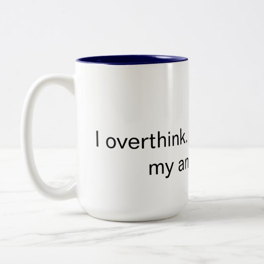 Ich überdenke Tasse (Links)