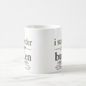 Ich übergebe jede Last Moderner christlicher Spruc Kaffeetasse (Mittel)